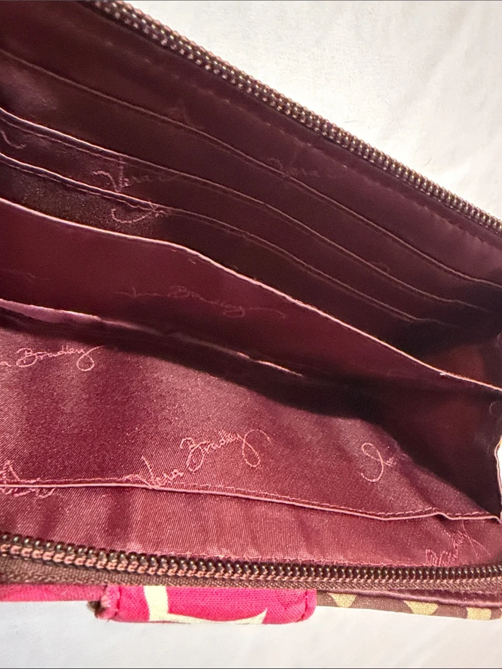 Vera Bradley “Carnaby”Quilted Wristlet Wallet